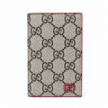 Gucci GG Supreme Card Holder Wallet – Beige Canvas Pink GG Hardware
