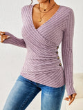 Josie | Softly Ribbed Long Sleeve Top