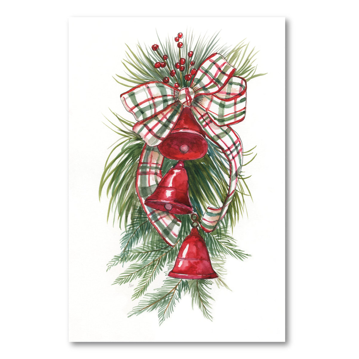 Holiday Bells Gallery-Wrapped Canvas Wall Art