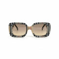 Burberry Vintage Check Oversized Square Sunglasses