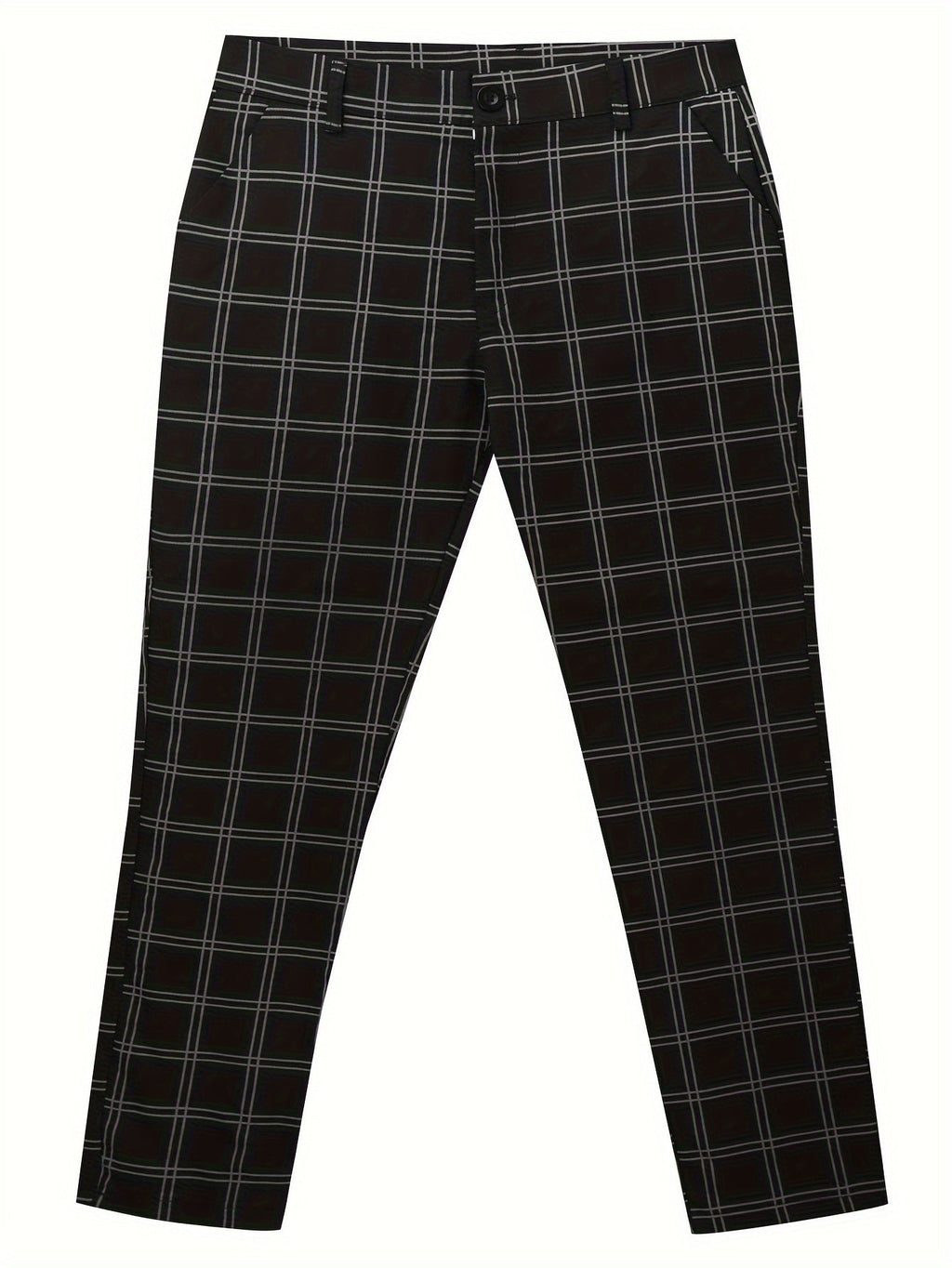 Ellison | Slim-Fit Checked Trousers