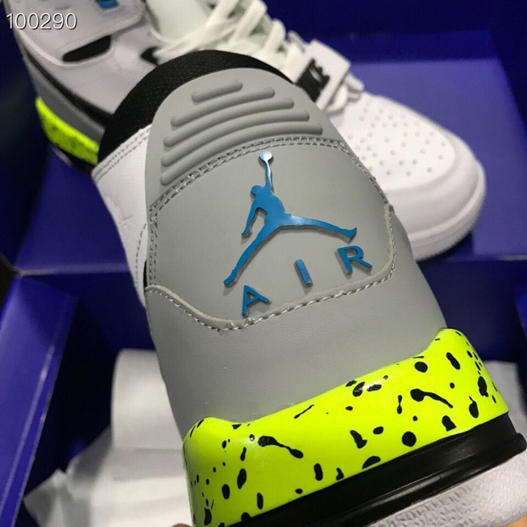 Air Jordan Legacy 312 Volt Laser Blue – White / Black / Volt / Grey