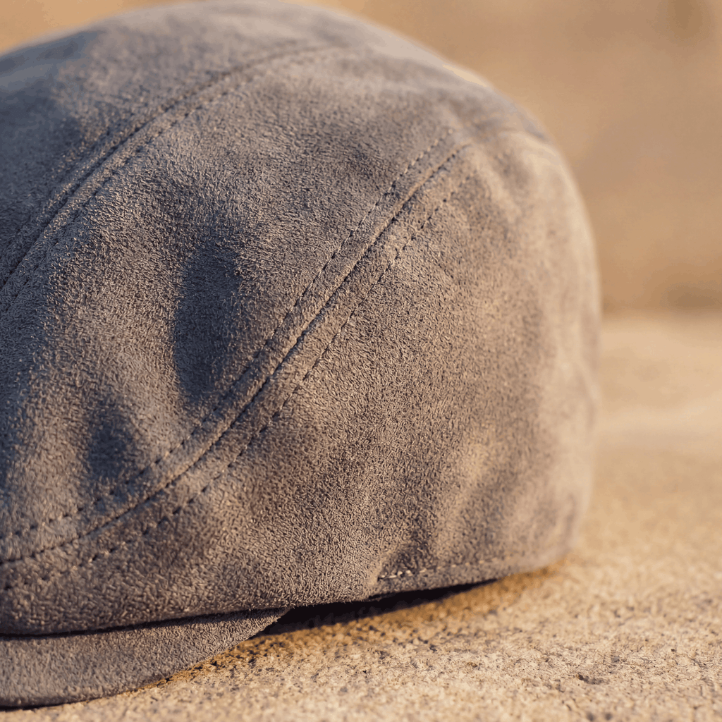 Samuel | Klassische Flatcap aus Wildleder
