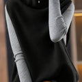 Imogen | High-Neck Sleeveless Vest