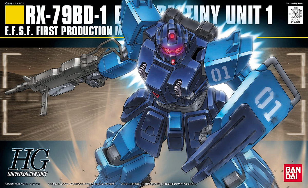 HG RX-79BD-1 - Blue Destiny Unit 1 1/144
