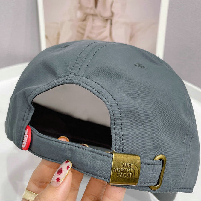 The North Face Classic Baseball Cap — Slate Grey & Gold