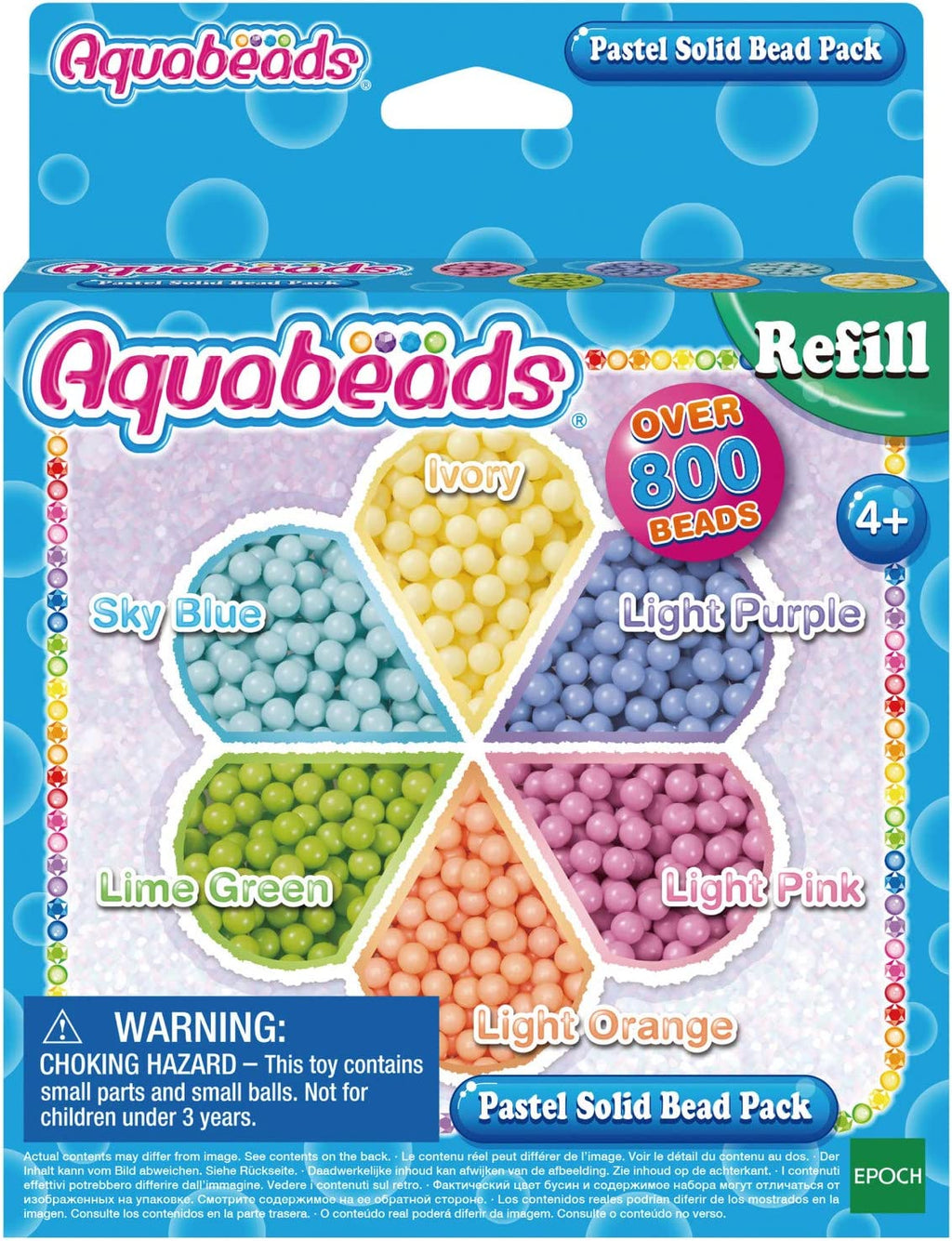 31360 - AQUABEADS Boite de Perles Pastel Solides (ex 31505)