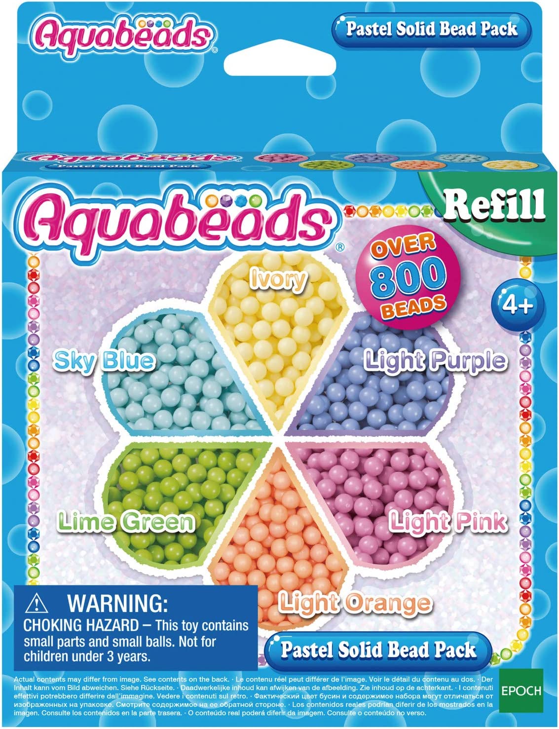 31360 - AQUABEADS Boite de Perles Pastel Solides (ex 31505)