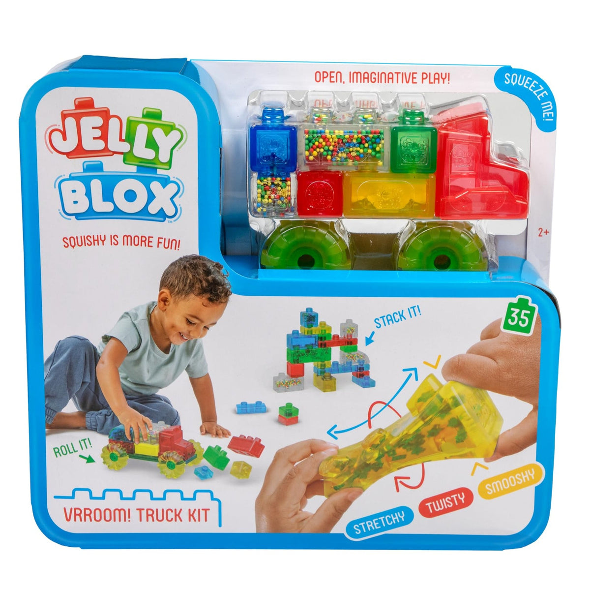 Jelly Squishy Blox Vroom Vehicle Kit