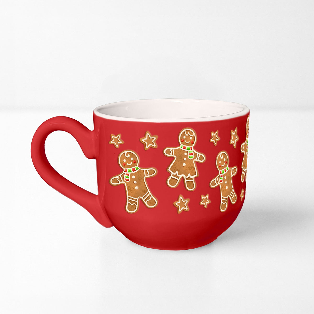 Gingerbread Folks - 2 Piece Ceramic Mug Set
