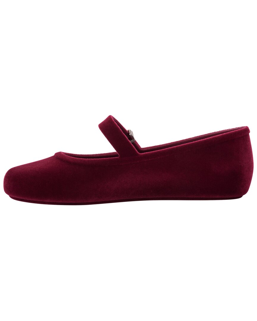 Melissa Shoes Soft Velvet Ii Ballerina Flat