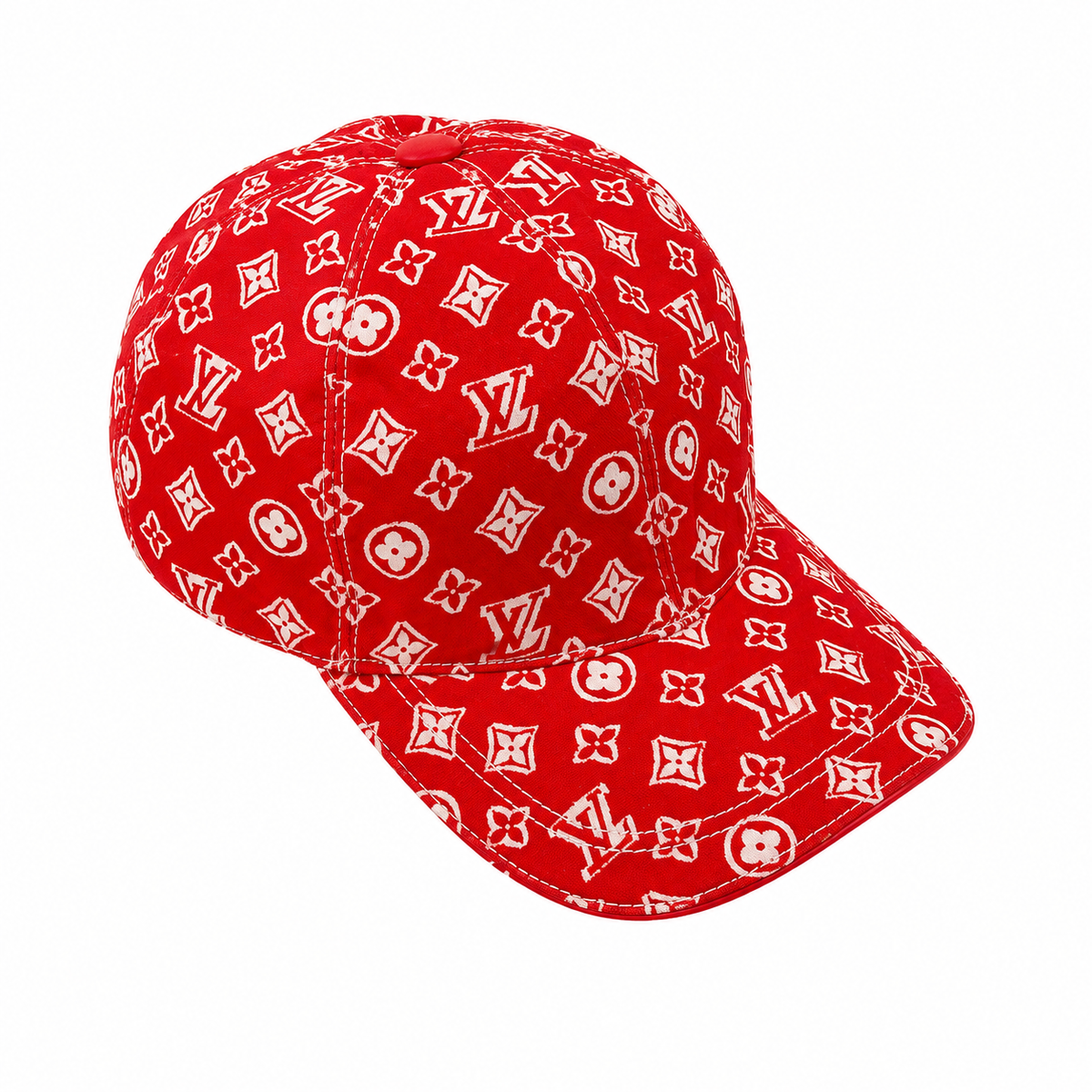 Louis Vuitton Monogram All-Over Print Baseball Cap