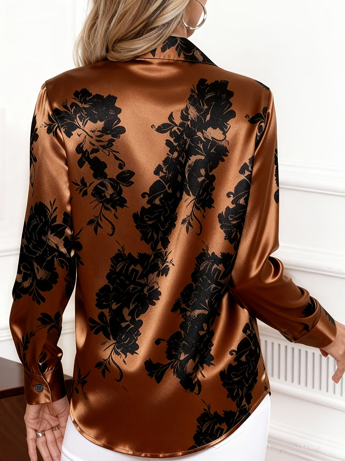Lucia | Bluse mit Blumenmuster