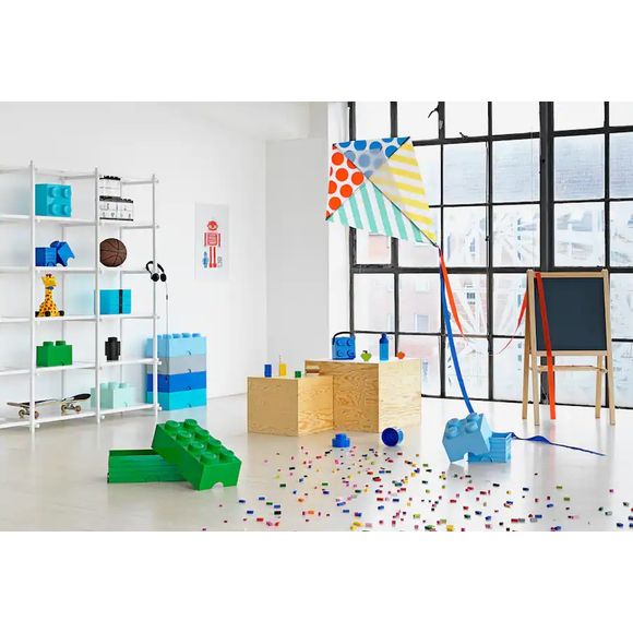 Room Copenhagen LEGO 40040631 LEGO Storage Brick 8 Bright Blue