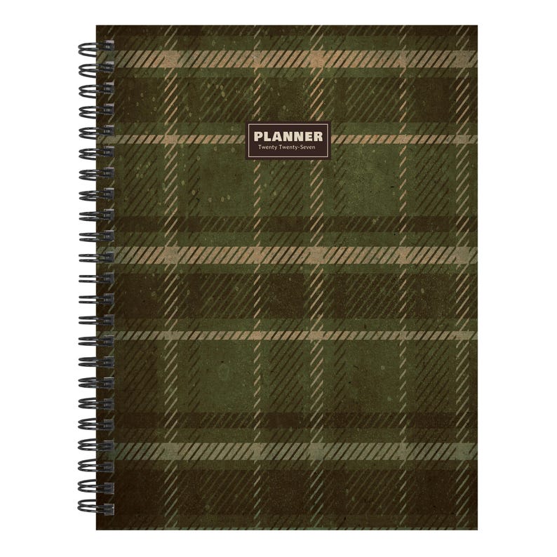 2027 Rugged Patch Medium Weekly Monthly Planner