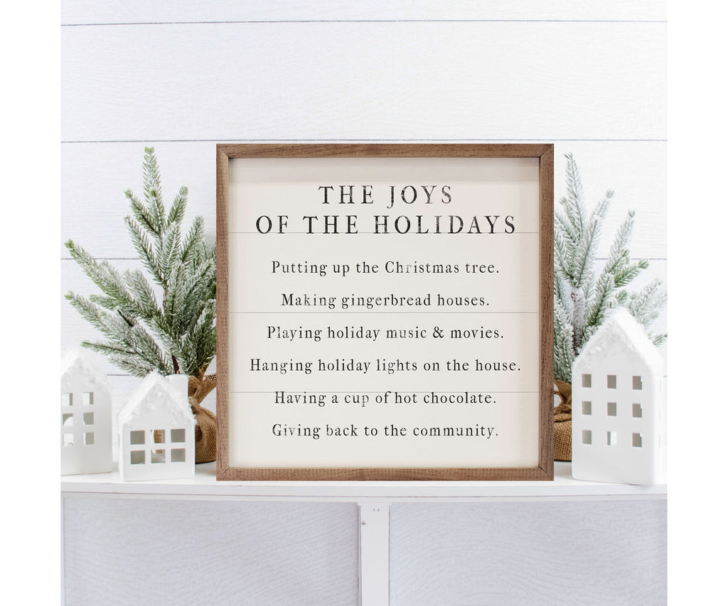 Kendrick Home The Joys Of The Holidays White