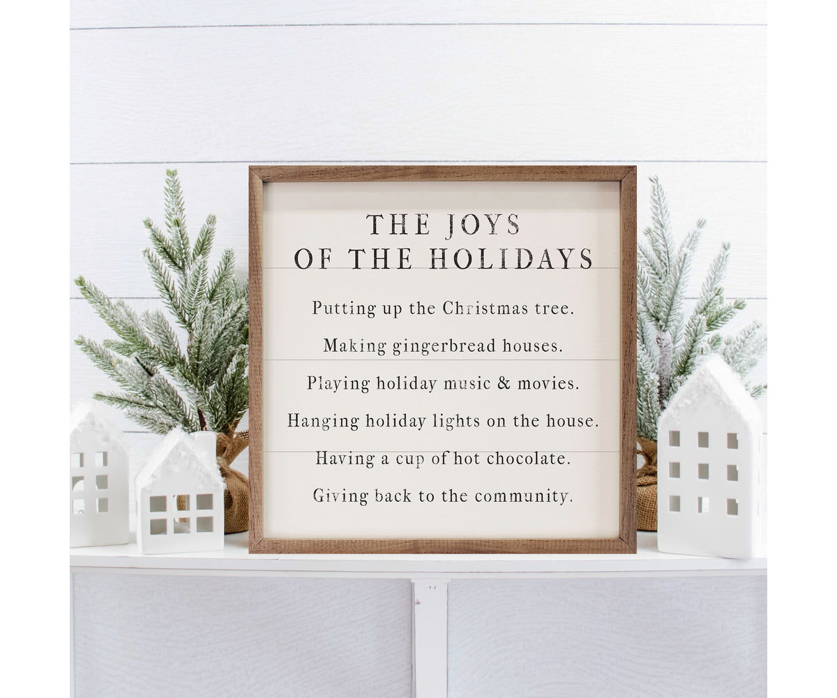 Kendrick Home The Joys Of The Holidays White