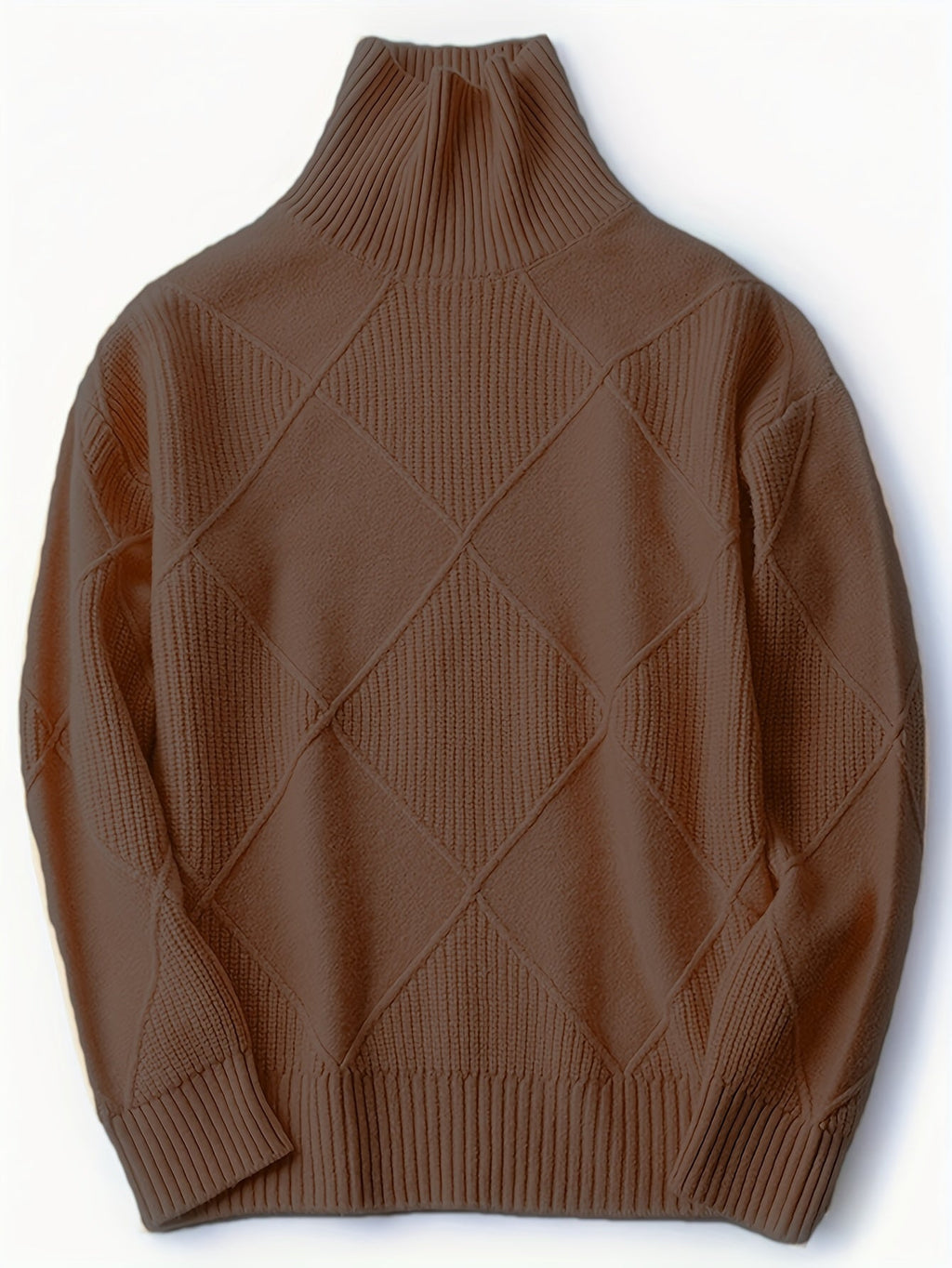 Freya | Strukturierter Rollkragenpullover