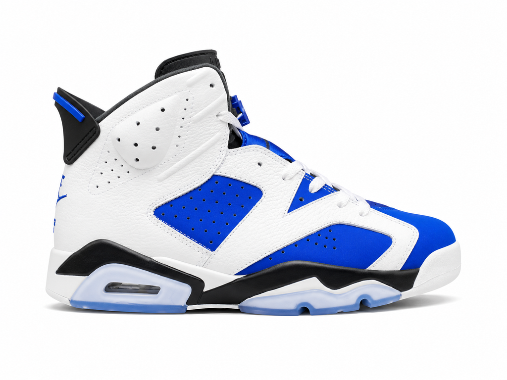Air Jordan 6 Retro Sport Blue – White / Sport Blue / Black