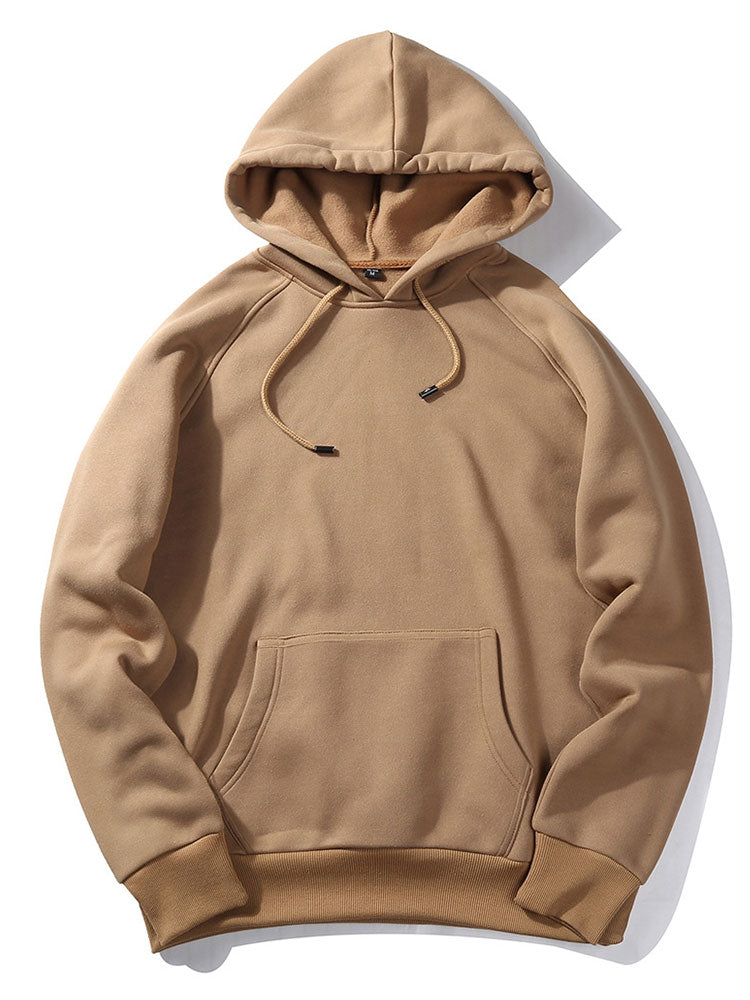 Kapuzenpullover mit Slogan-Rückenprint