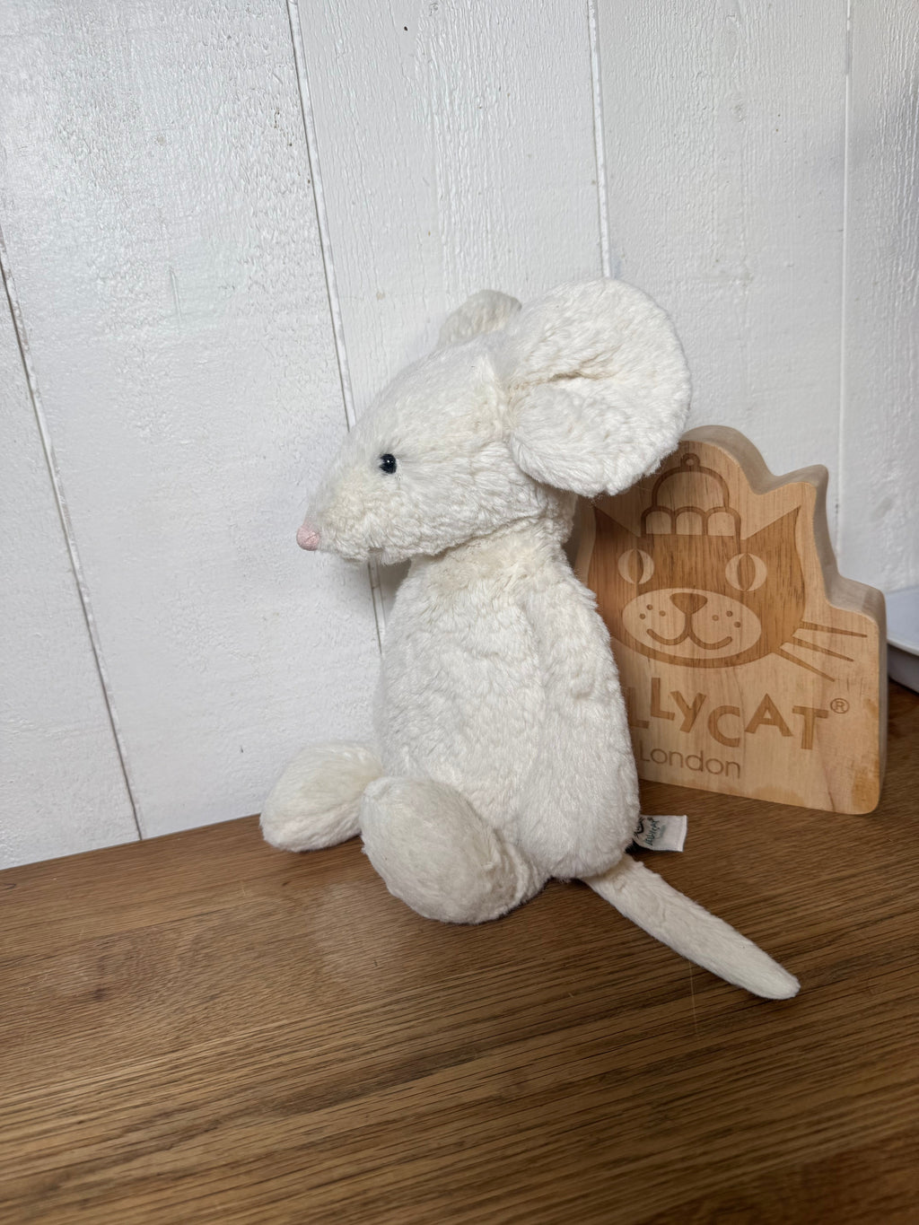 Jellycat Cream Bashful Mouse