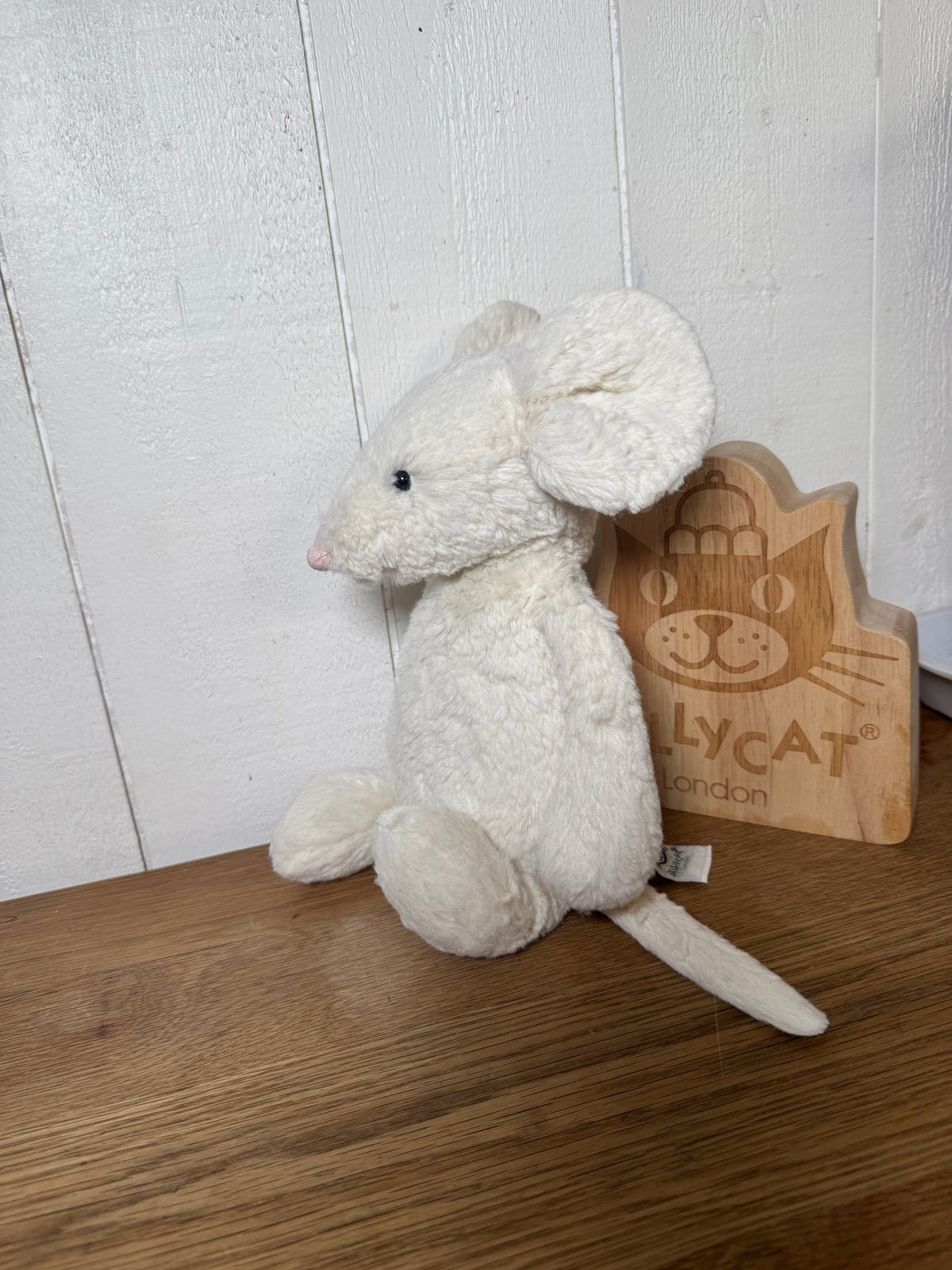 Jellycat Cream Bashful Mouse