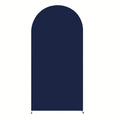 Six-Foot Fitted Arch Photography Backdrop Cover in Navy Blue or Royal Blue for Compatible Frames