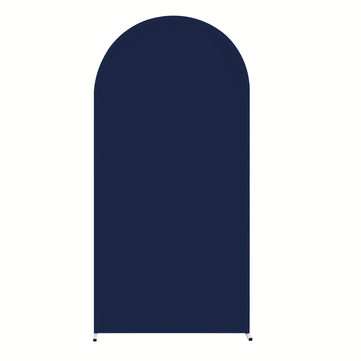 Six-Foot Fitted Arch Photography Backdrop Cover in Navy Blue or Royal Blue for Compatible Frames
