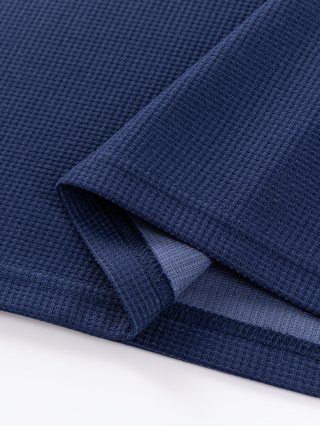 Frederick | Langarmshirt in strukturierter Waffelstrick-Optik