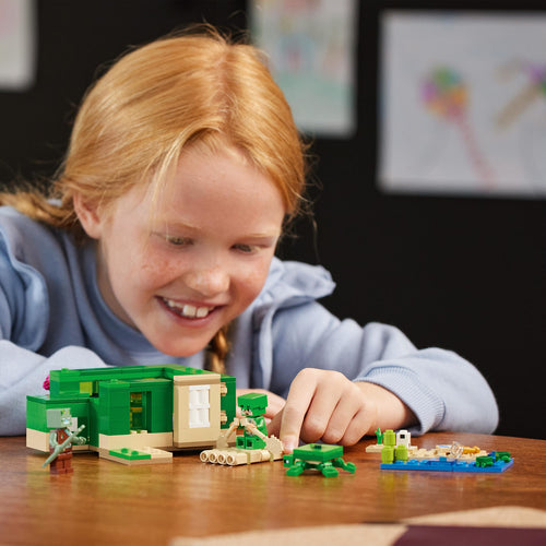 La maison de la plage de la tortue LEGO Minecraft 21254