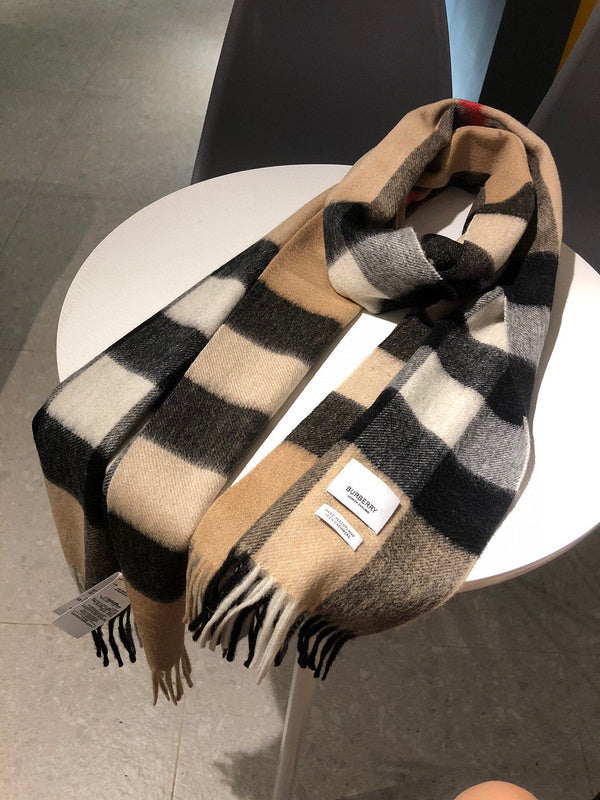 Burberry Classic Check Cashmere Scarf