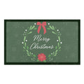 Merry Christmas Wreath Indoor Outdoor - All-Weather Doormat