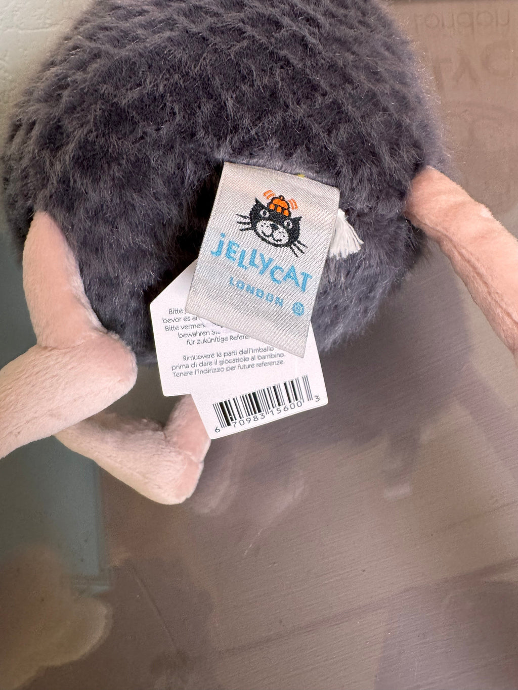 Jellycat Lachlan Sad Rat