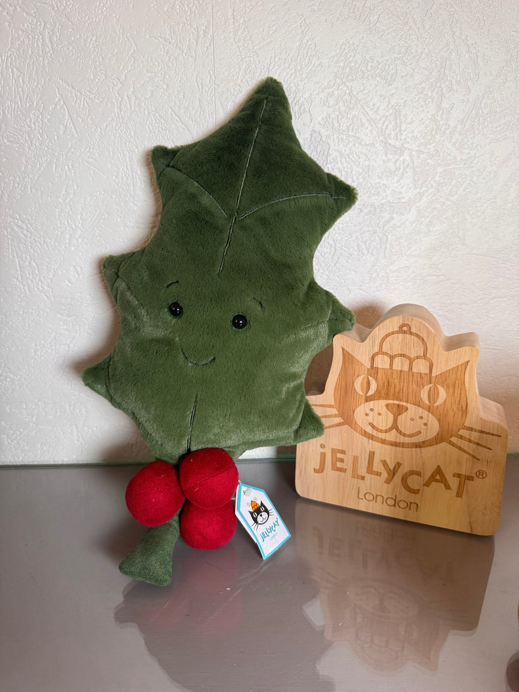 Jellycat Woodland Holly Leaf