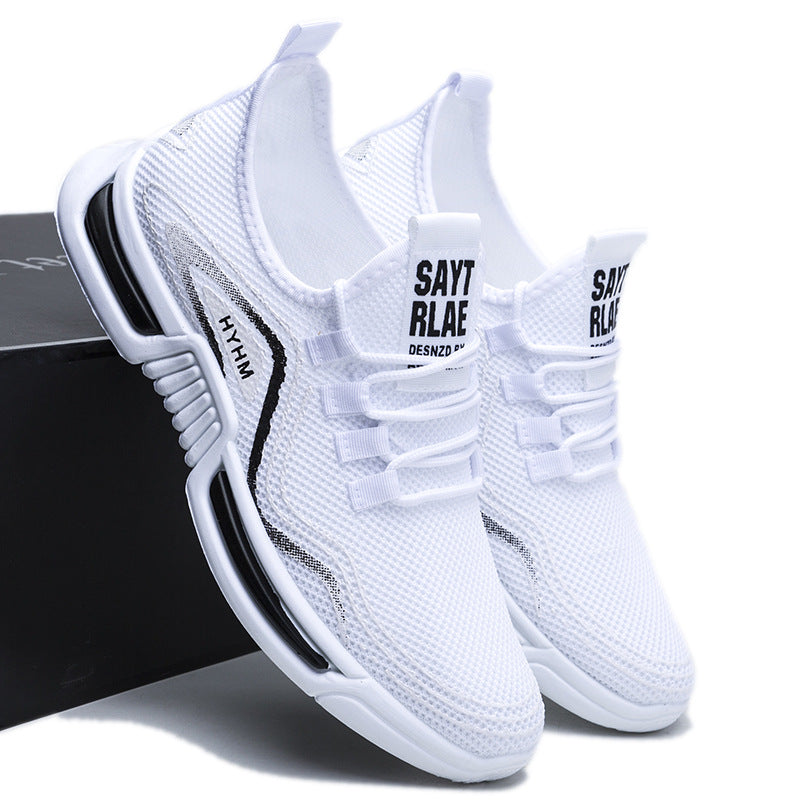 Summer New Breathable Men's Shoes Mesh Running Sports Shoes For Men