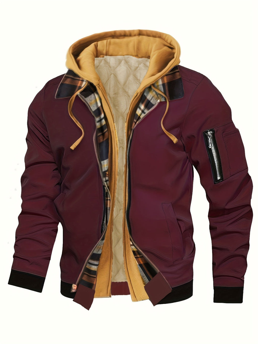 Brooks | Kapuzenjacke mit Reißverschluss