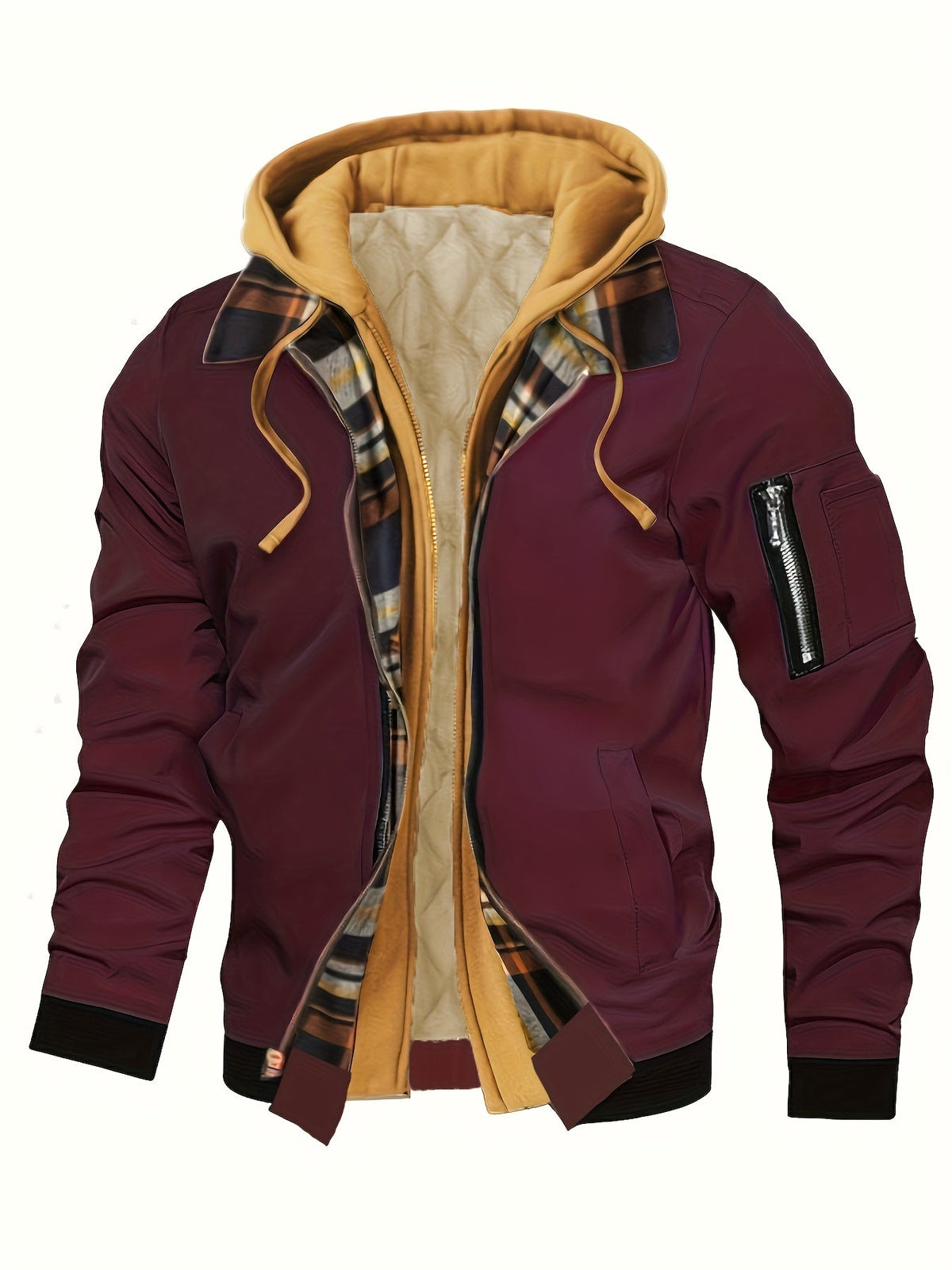 Brooks | Kapuzenjacke mit Reißverschluss