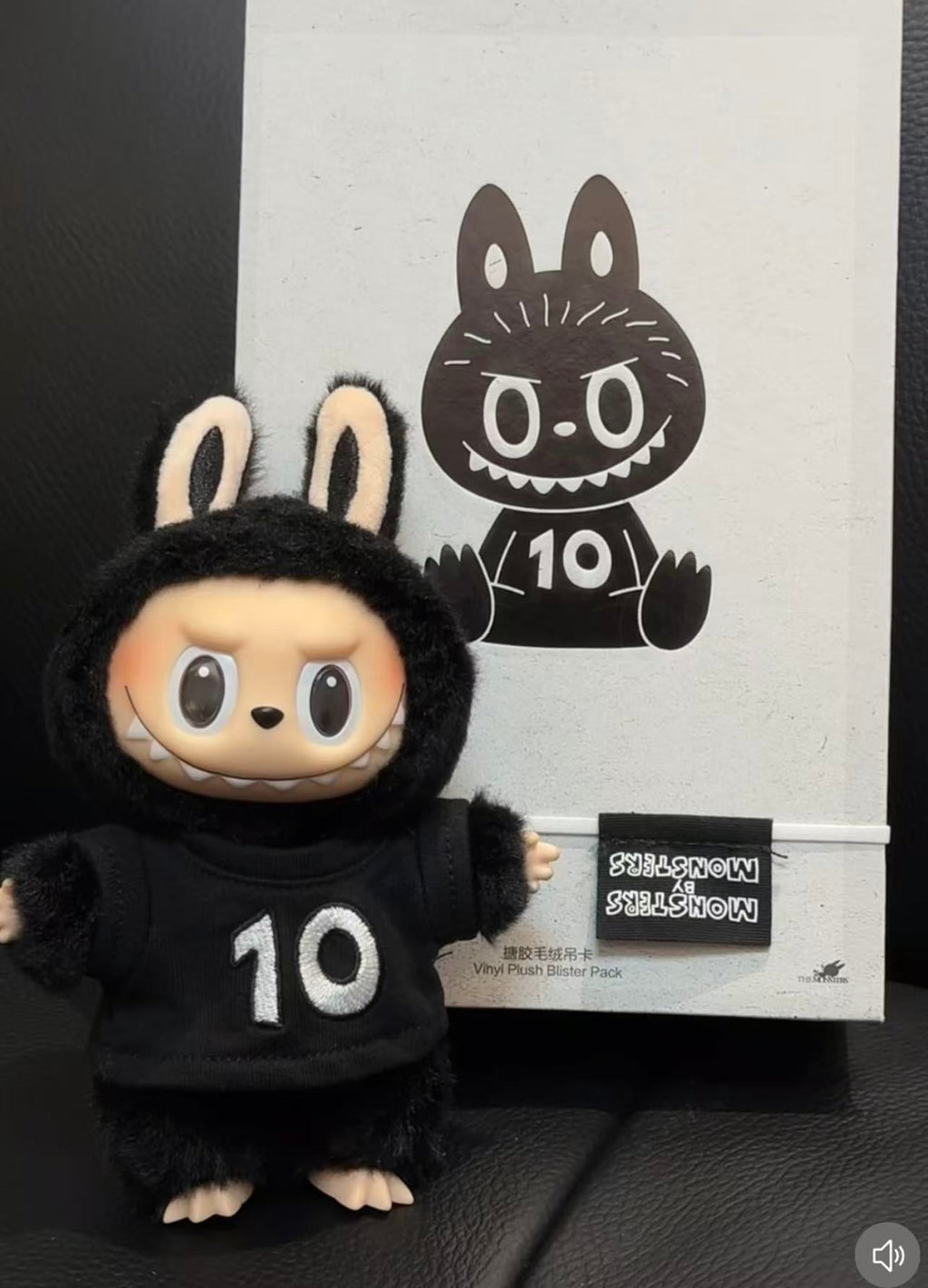 Labubu 10th Anniversary Exhibition Limited Edition Vinyl Plush Pendant