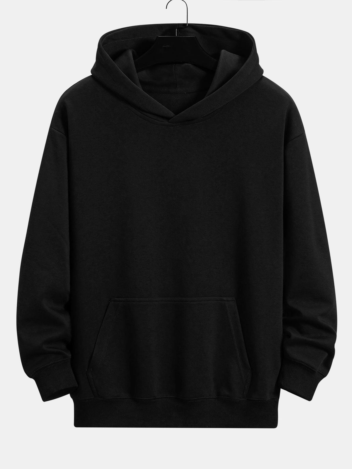 Slogan Back Print Relax Fit Hoodie