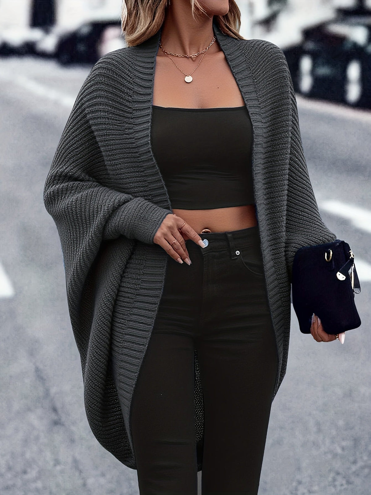 Marguerite | Christmas Cocoon Cardigan