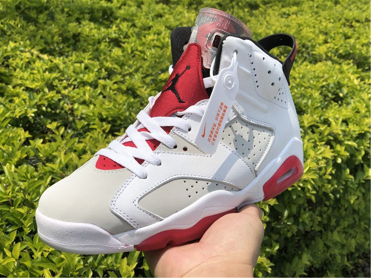 Air Jordan 6 Retro Hare – White / True Red / Black (Space Jam Bugs Bunny)