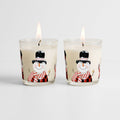 Snowmen - Sugar Cookie 9.6oz Soy Wax Candle 2 Piece Set