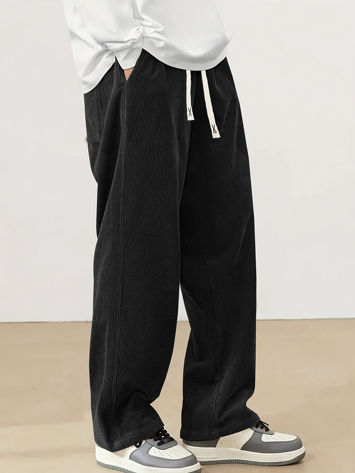 Grant | Entspannte Hose mit geradem Bein
