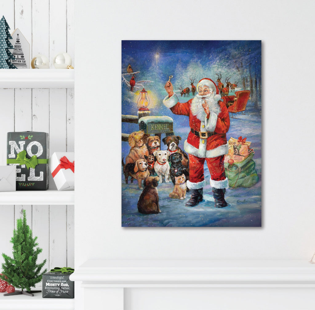 A Home for Christmas Gallery-Wrapped Canvas Wall Art