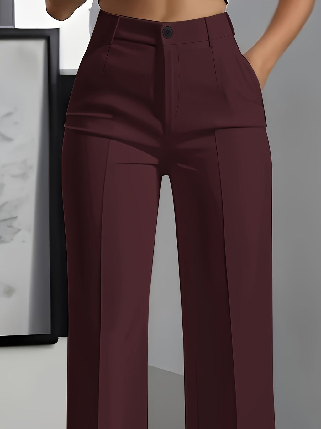 Gillian | Tailored Wide-Leg Trousers
