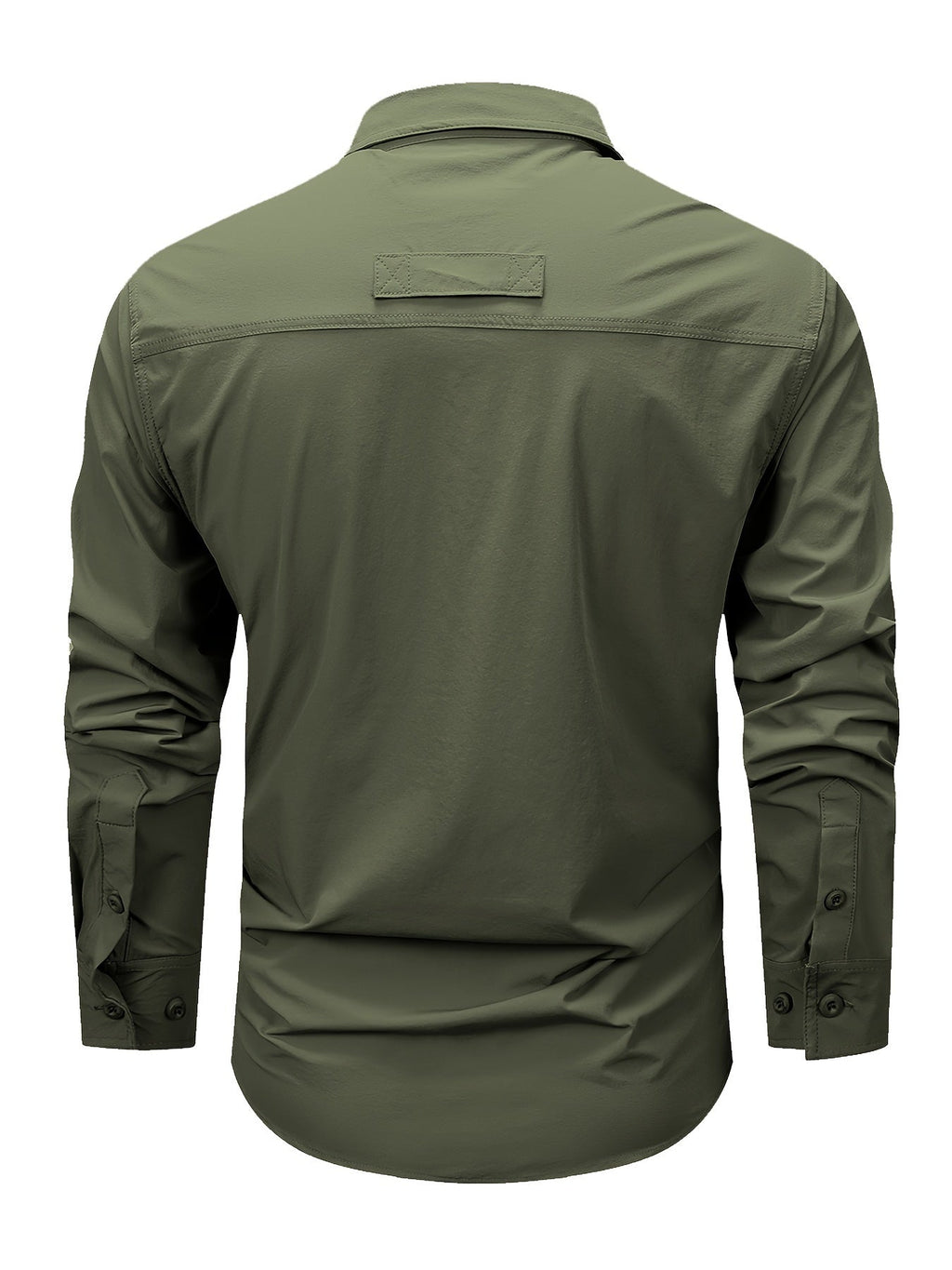 Hollis | Utility-Langarm-Cargoshirt