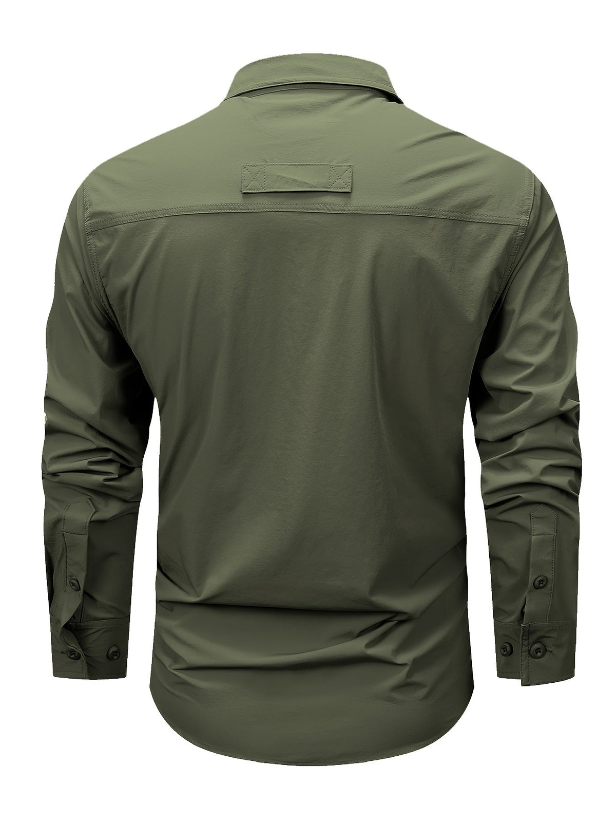 Hollis | Utility-Langarm-Cargoshirt