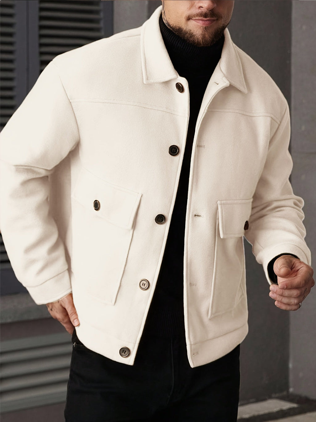 Ellery | Strukturiertes Overshirt-Jacke
