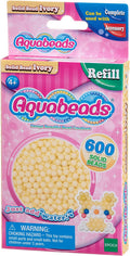 32628 AQUABEADS - Perles ivoire massif