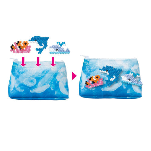 31855 AQUABEADS - Etui décoratif - Vie Marine